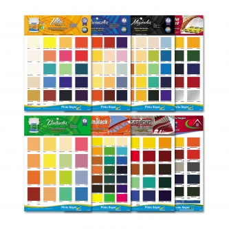 EXHIBIDORES DE COLOR PARA PARED